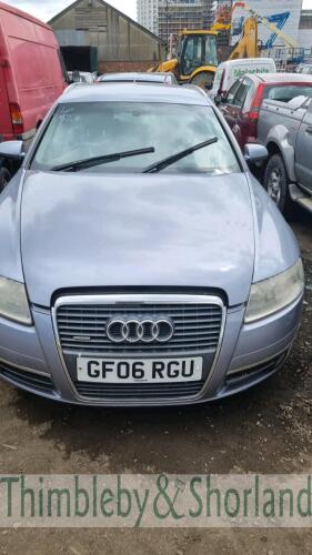 AUDI 16 SE TDI QUATTRO AUTO - GF06 RGU Date of registration: 12.05.2006 2696cc, diesel, 6 speed auto, silver Odometer reading at last MOT: 223,666 miles MOT expiry date: 16.11.2021 No key, V5 available Broken window