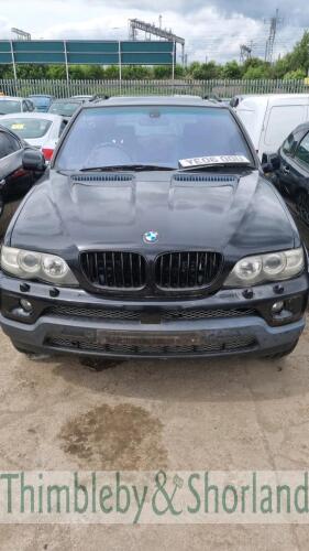 BMW X5 SPORT D AUTO - YE06 OOU Date of registration: 23.05.2006 2993cc, diesel, 6 speed auto, black Odometer reading at last MOT: 148,584 miles MOT expiry date: 13.11.2020 No key, V5 available