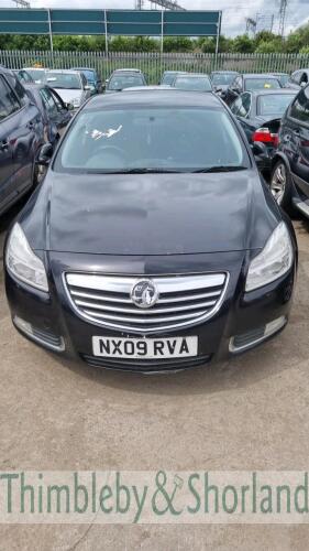 VX INSIGNIA SRI NAV 160 CDTI - NX09 RVA Date of registration: 06.04.2009 1956cc, diesel, 6 speed manual, black Odometer reading at last MOT: 107,469 miles MOT expiry date: 03.11.2020 No key, V5 available