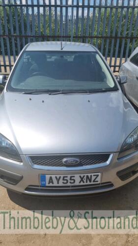 FORD FOCUS ZETEC CLIMATE T - AY55 XNZ Date of registration: 04.09.2005 1596cc, petrol, 5 speed manual, silver Odometer reading at last MOT: 151,436 miles MOT expiry date: 11.09.2020 No key, V5 available