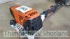 Stihl KM131R long reach hedge cutter with harness and helmet - 3