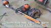 Stihl KM131R long reach hedge cutter with harness and helmet - 8