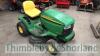 John Deere LT170 automatic ride on mower