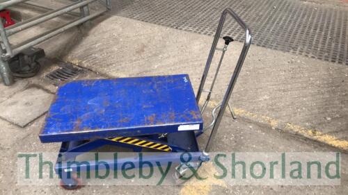 Moremate mobile scissor lift trolley