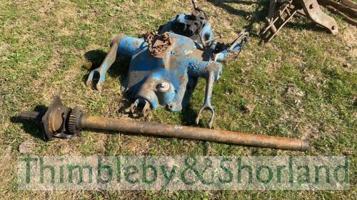 Fordson top cover and PTO drive