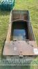 Riveted water trough - 3