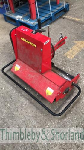 Countax ride on scarifier attachment