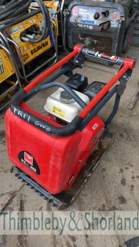 Belle PCX400 petrol plate compactor (2017) gwo