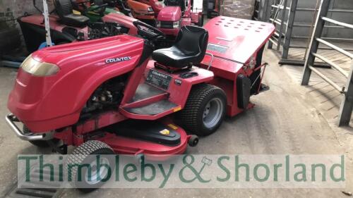 Countax K1850 ride on mower with collector