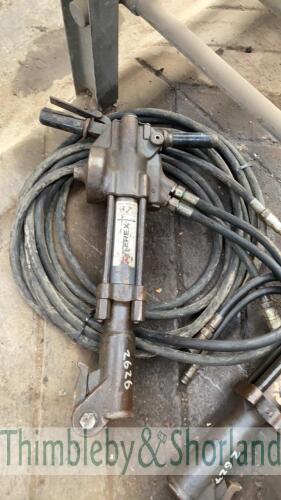 Terex BR67 Hydraulic breaker gun 1056