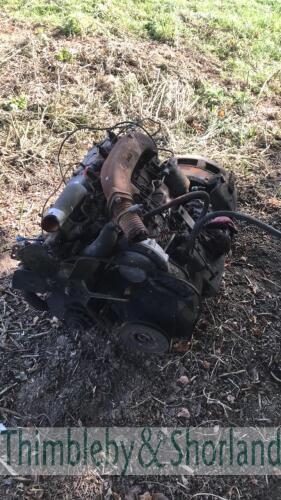 Perkins 4 cylinder engine ex MF tractor