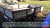 Ifor Williams twin axle trailer with hand winch 3.5m x 1.9m - 3