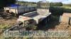 Ifor Williams GX84 twin axle plant trailer 8ft x 4ft