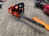 Parker 20in petrol chain saw - 2