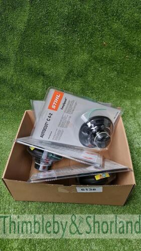 4 no Stihl Autocut C4-2 strimmer heads