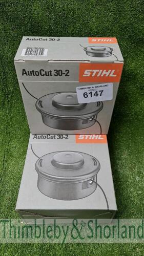 2 no Stihl Autocut 30-2 strimmer heads