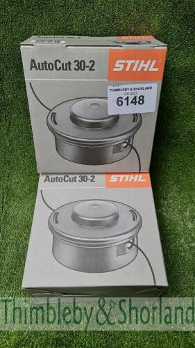 2 no Stihl Autocut 30-2 strimmer heads