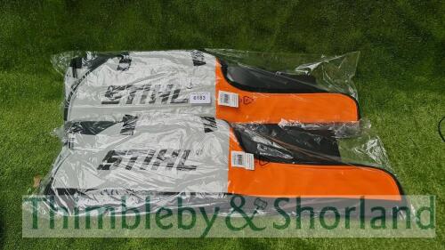 2 Stihl chain saw carry bags