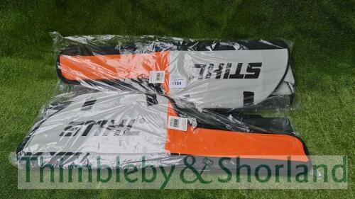 2 Stihl chain saw carry bags