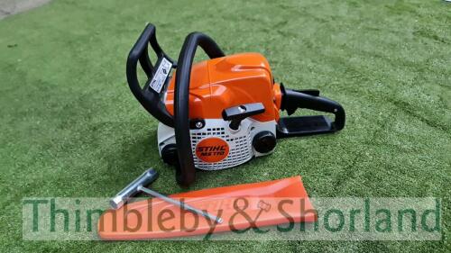 Stihl MS170 petrol chain saw (2020) no chain no bar