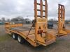 Cheiftain Agri 19T twin axle low load trailer (2005) Sprung draw bar, manual ramps - 6