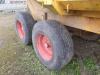 Richard Weston twin axle 13T dump trailer (1990) Independent axles - 3