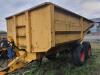 Richard Weston twin axle 13T dump trailer (1990) Independent axles - 7