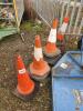 Quantity of road cones