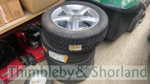 4 wheels & tyres to VW Pirelli 205/55R16