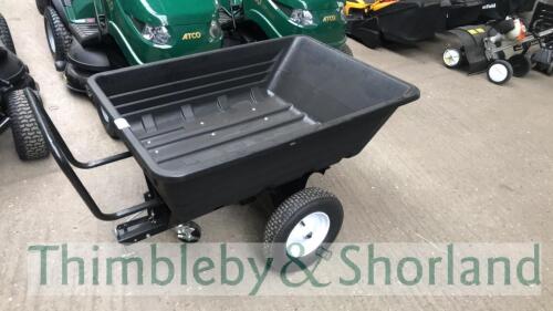 New ride on mower tipping trailer
