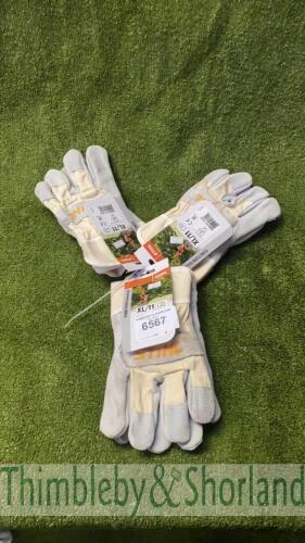 3 pairs of Stihl function gloves XL