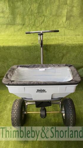 Handy 56.7kg HD push spreader