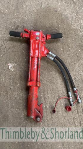 Hydraulic breaker gun