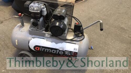 100 litre Airmate 3hp 240v compressor