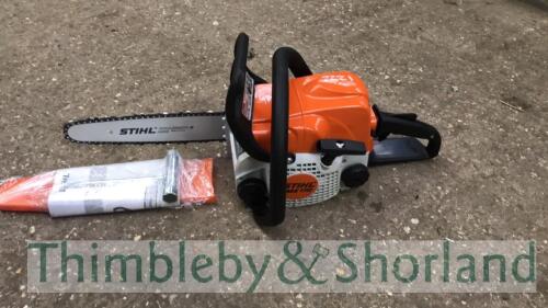 New Stihl MS170 chain saw